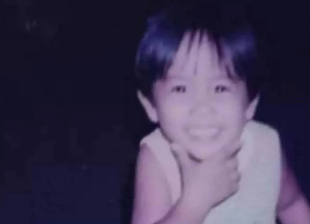Childhood picture of Mark Paguio 