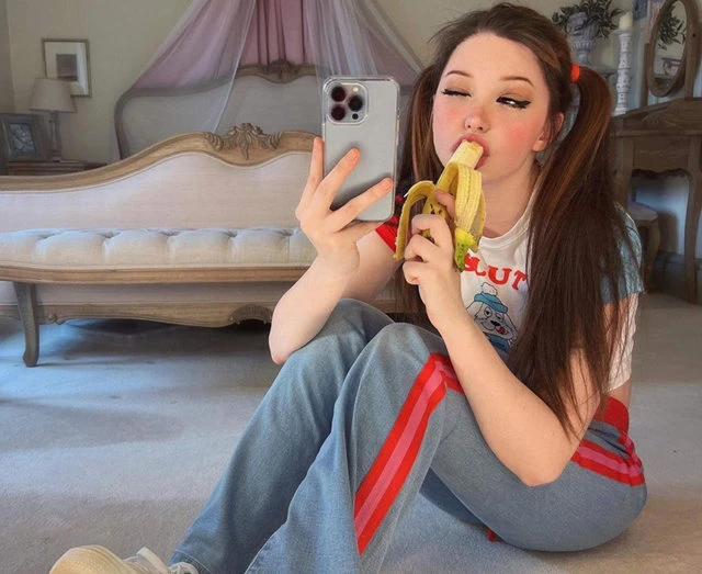 belle delphine family